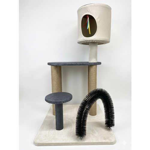 Yıkanabilir Demonte Kedi Tırmalama Komplike Set