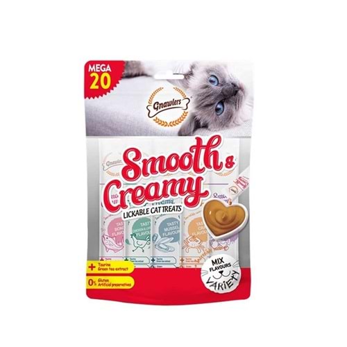 Gnawlers Mix Krema Karışık Kedi Ödül Maması 20x15 Gr.