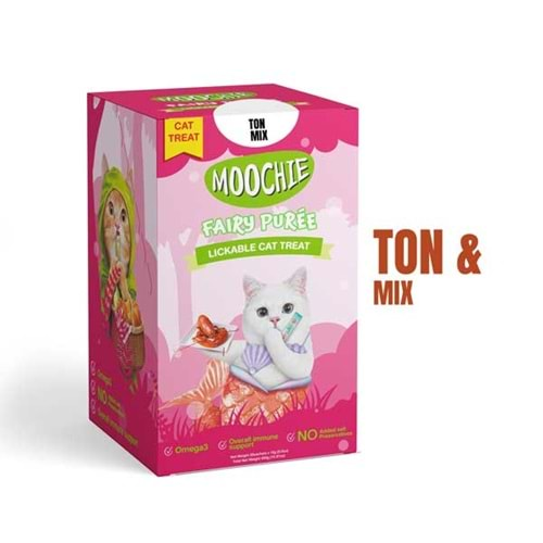 Moochie Sıvı Kedi Ödülü Ton-Mix 30x15 Gr