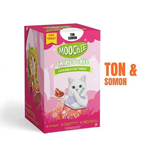 Moochie Sıvı Kedi Ödülü Ton-Somon 30x15 Gr