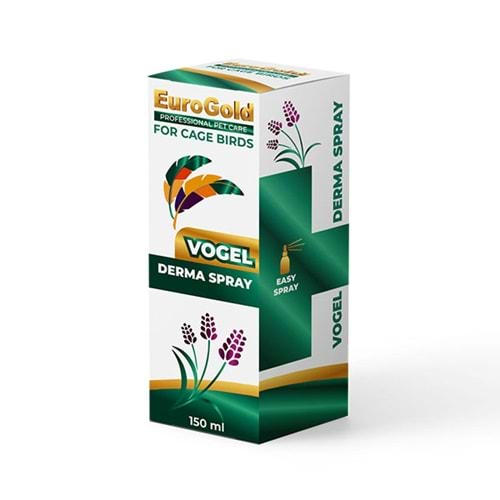 EuroGold Vogel Derma Spray 150 ml - 6 Adet