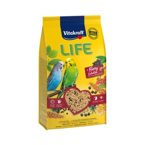 Vitakraft Life Muhabbet Yemi 800 Gr 5'li