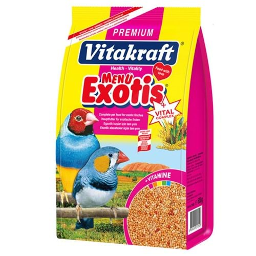 Vitakraft Menü Egzotik Finch Yemi 500 Gr 12'li