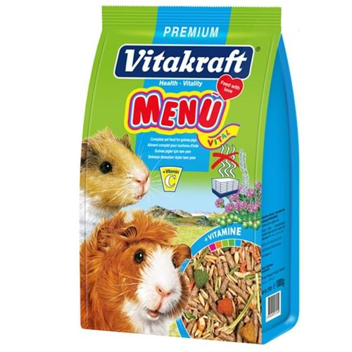 Vitakraft Menü Guinea Pig Yemi 1000 Gr 5'li