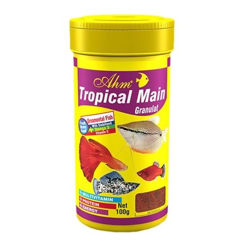 AHM Tropical Main Granulat Balık Yemi 250 ML