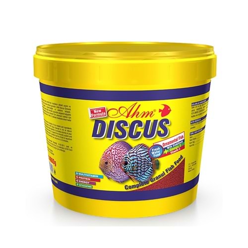 Ahm Discus Granulat Balık Yemi 4 Kg Kova