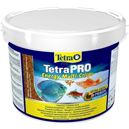 TETRA Pro Energy Tropical Balık Yemi 10 Lt. 2100 Gr.