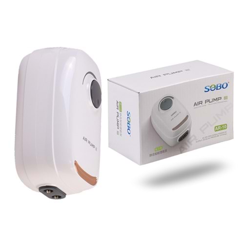 SOBO Hava Motoru Çift Çıkış 3W 6,8 Lt/h