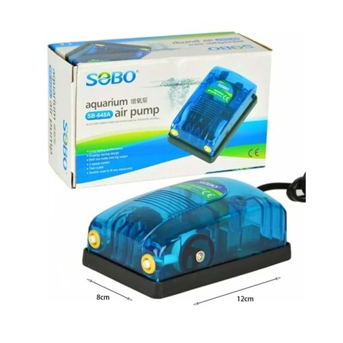 Sobo SB-648A Hava Motoru 5W 2x4 LtMin