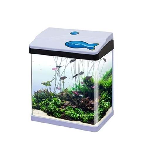 Sobo Komple Akvaryum 28,5 x 19 x 34 cm Beyaz