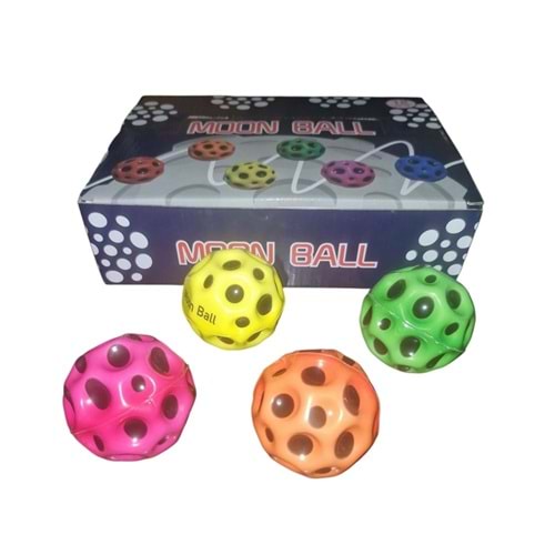 12 li Sert Sünger Top (Moon Ball ) Oyuncak
