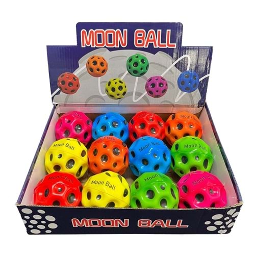 12 li Sert Sünger Top (Moon Ball ) Oyuncak