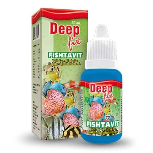 Deepfix Fishtavit Balık Vitamini 12li
