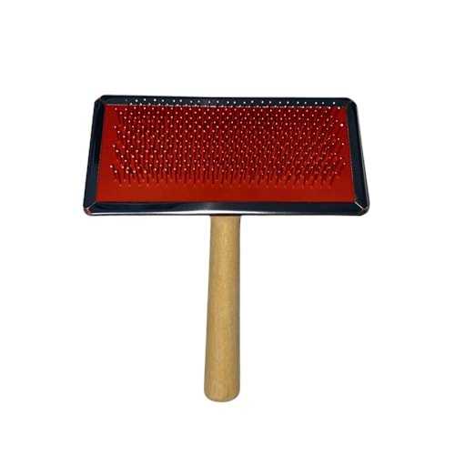 Tahta Saplı Telli Tarak ( 12*12 cm )