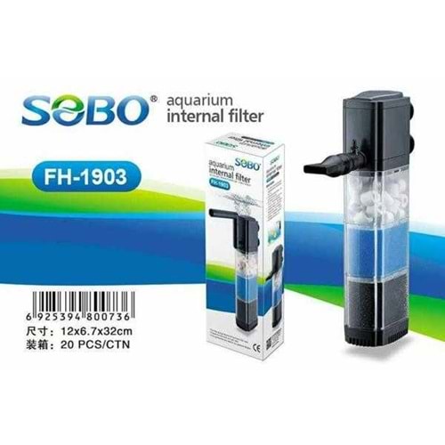 SOBO WP-1903 İç Filtre 19W - 1500 LT/H