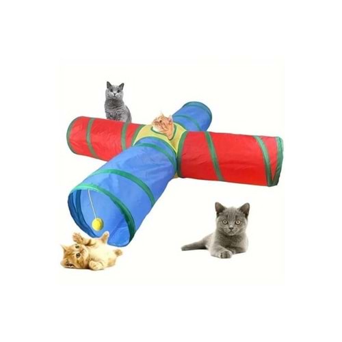 4 Yollu Kedi Tüneli Oyuncak