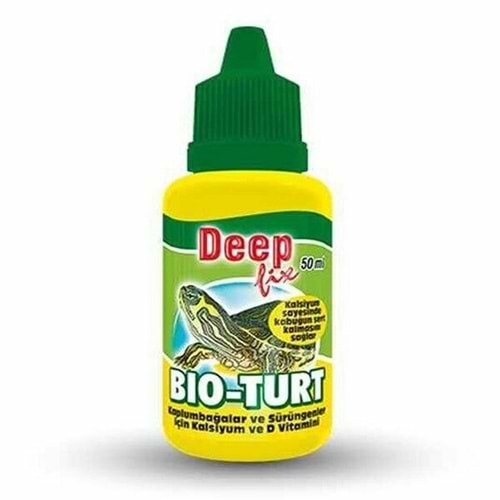 Deepfix Bio-Turt Kaplumbağalar İçin D3 Vitamini 12li