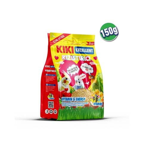 KIKI Excellent Kuş Kızıştırıcı 150 gr. 12 Adet (Kutu) KB322B12