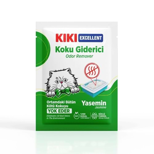 KIKI Excellent Kedi Koku Giderici Yasemin Kokulu 15 Adet - 25 gr. KC204B16