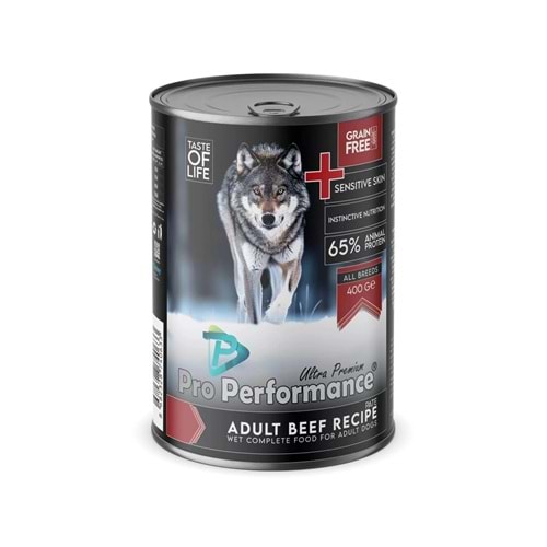 Pro Performence Biftekli Yetişkin Köpek Konserve 24*400 gr
