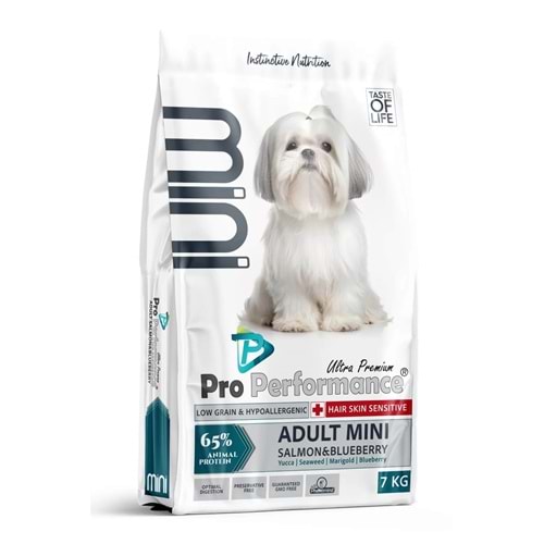 Pro Performance Mini Somon & Yaban Mersini Yetişkin Köpek Maması 7 Kg