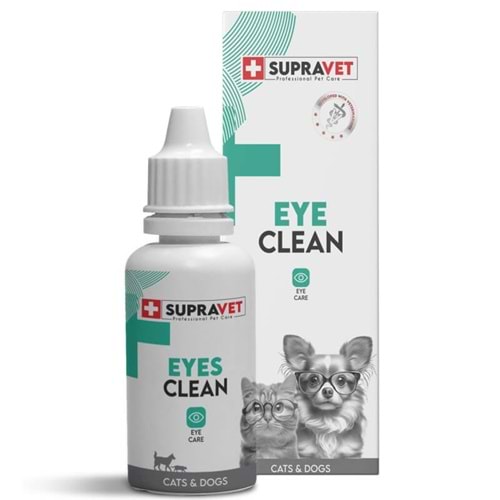 Supravet Eye Clean Kedi Köpek Göz Temizleme Solüsyonu 50 Ml