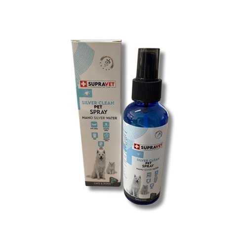 Supravet Silver Clean Pet Sprey 150 ML