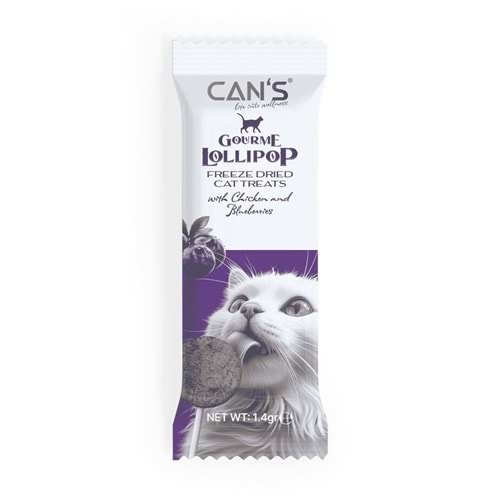 Cans Lolipop Yaban Mersini ve Tavuklu