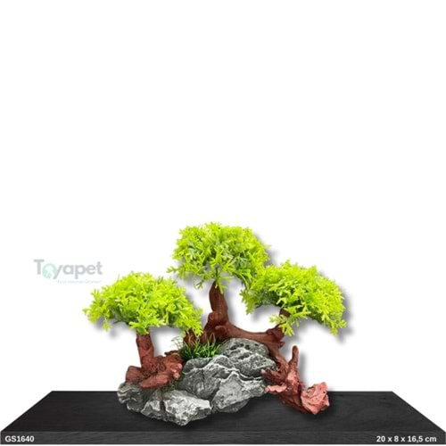 GS1640 Bitkili Akvaryum Dekoru 20x8x16,5 cm 289 Gr