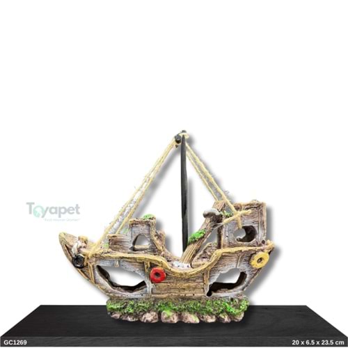 GC1269 Akvaryum Dekoru 20*6.5*23.5 cm 220 Gr