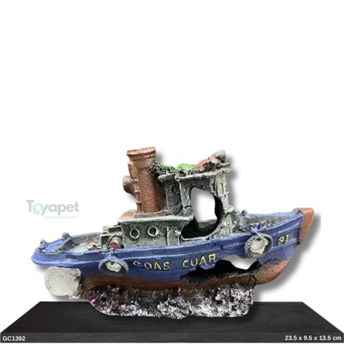 GC1392 Akvaryum Dekoru 23.5*9.5*13.5 cm 324 Gr