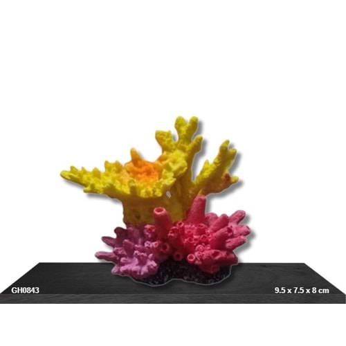 GH0843 Akvaryum Dekoru 9.5*7.5*8 cm 95 Gr