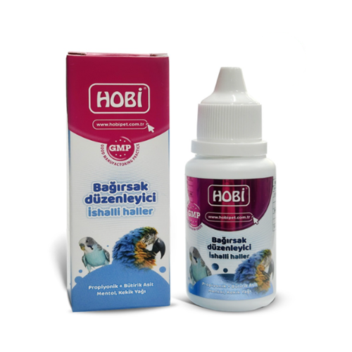 Hobi Kafes Kuşları İçin Bağırsak Düzenleyici 30 ML
