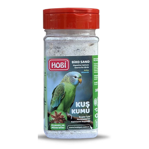Hobi Minarelli Beyaz Kuş Kumu 300 Gr
