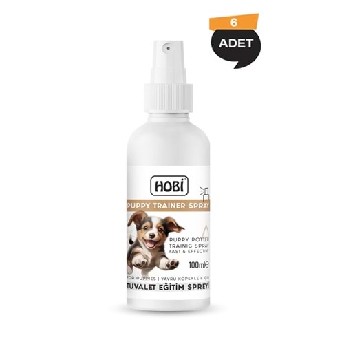 Hobi Puppy Trainer Sprey Çiş Spreyi 100ml x 6 Adet