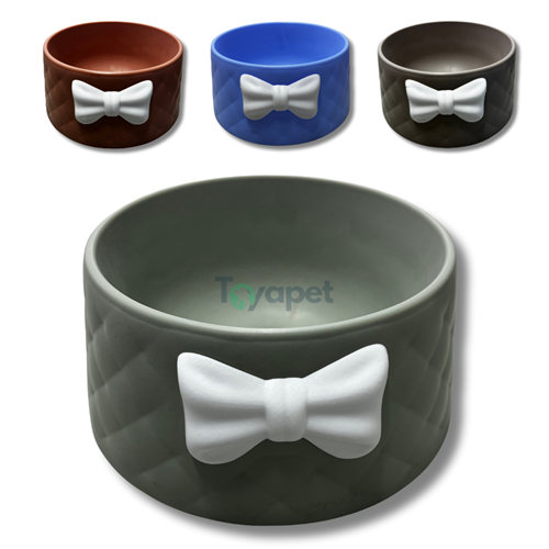 Madpet Papyonlu Plastik Mama Kabı (005) 15 Cm