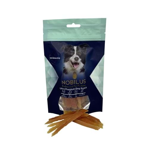 Nobilus Yumuşak Tavuk Dilimleri Köpek Ödül Maması 80 Gr