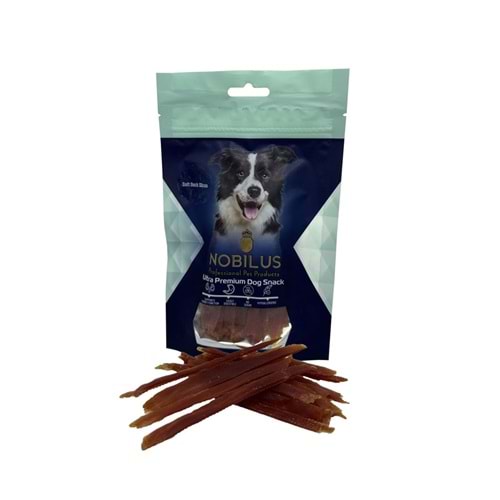 Nobilus Yumuşak Ördek Dilimleri Köpek Ödül Maması 80 Gr