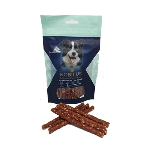 Nobilus Ördek ve Pirinç Çubuğu Köpek Ödül Maması 80 Gr