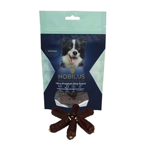 Nobilus Ördek Sosis Köpek Ödül Maması 80 Gr