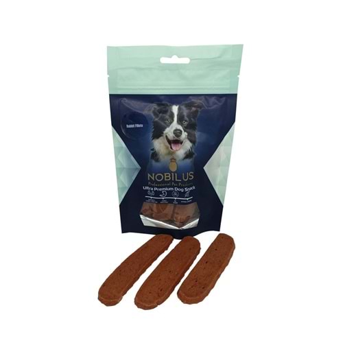 Nobilus Tavşan Fileto Köpek Ödül Maması 80 Gr