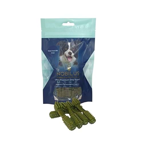 Nobilus Fırça Şekilli Dental Köpek Ödül Maması 80 Gr
