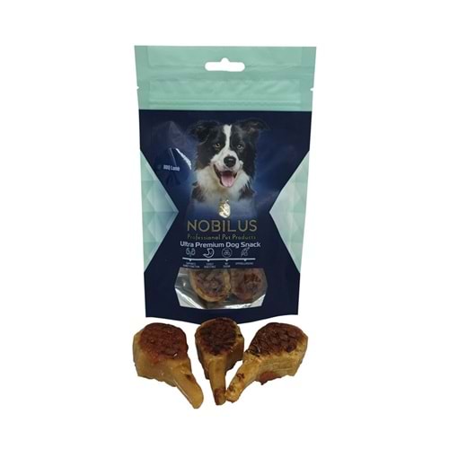 Nobilus Barbekü Kuzu Pirzolası Köpek Ödül Maması 80 Gr