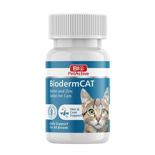 Bio Pet Active Biodermcat 0,3 Gr 100 Tablet 30 gr