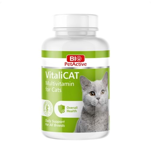 VITALICAT KEDİLER İÇİN MULTİVİTAMİN TABLET 60'LI