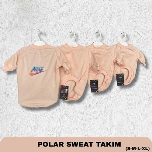 Pembe N-Marka Baskılı Kedi/Köpek Kıyafeti (Kapüşonlu) S-M-L-XL