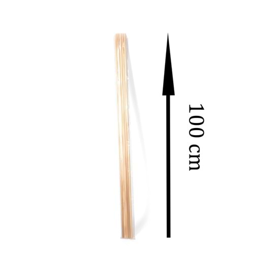 5li Ahşap Tünek 100cm 10mm