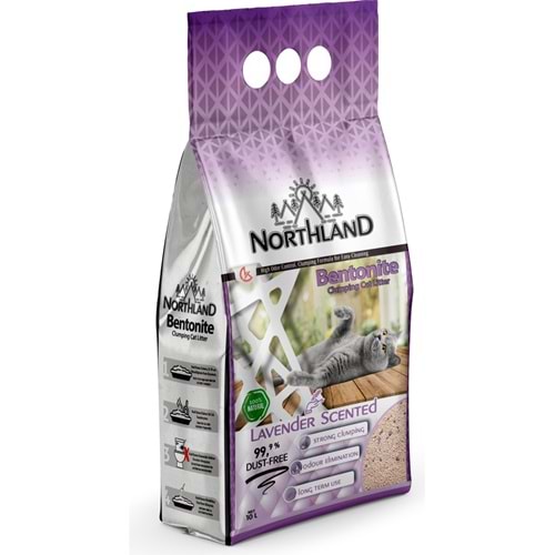 NORTHLAND Lavanta Kokulu Kedi Kumu 10 LT.