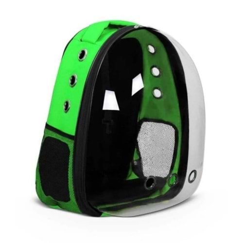 Astronot Kedi Köpek Taşıma Çantası ( F.Yeşili )