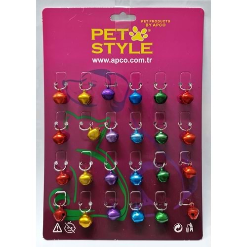 Renkli Tasma Zili 24lü